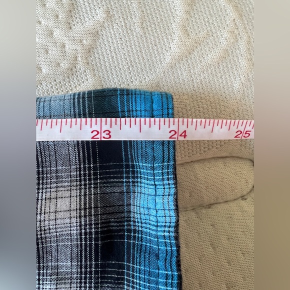 Wrangler Shirt Mens Blue Plaid Pearl Snap Western Button Up Size 3XL - Picture 8 of 11